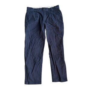 J. Crew Men's Dark Blue Chino Pants